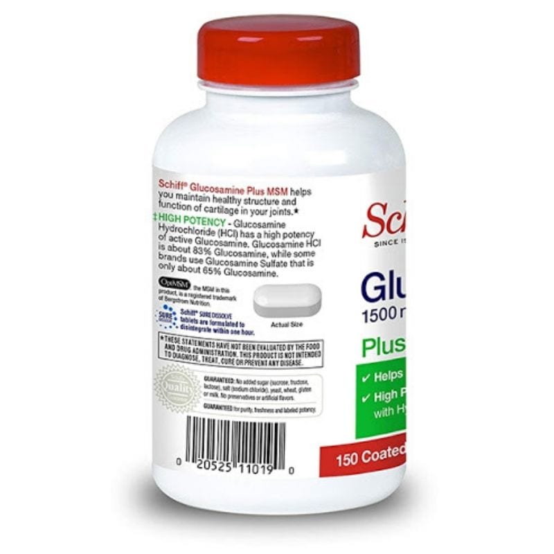 Schiff Glucosamine Plus MSM 1500mg