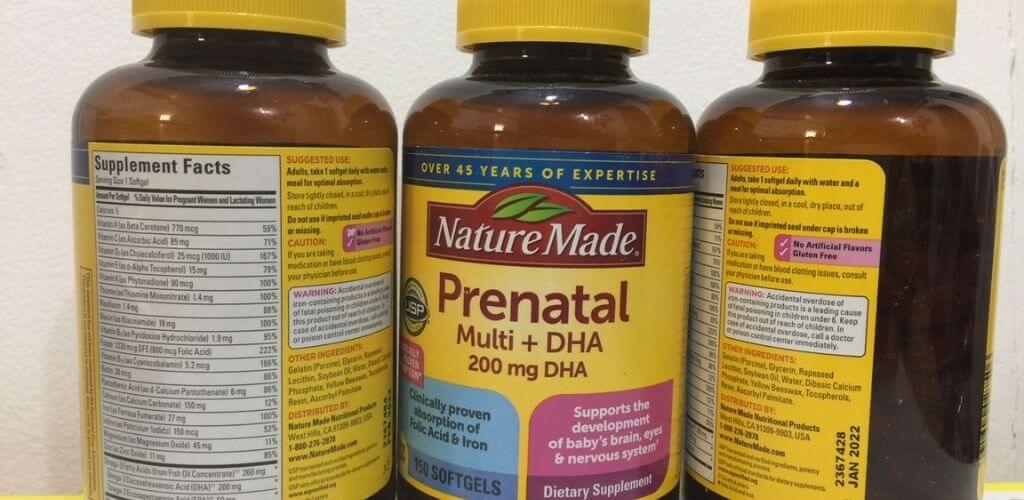 nature made prenatal 1