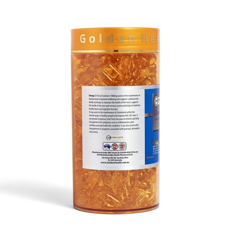 Golden Health Omega 3 Fish Oil Salmon