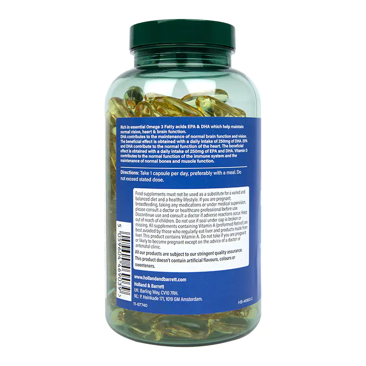 product holland barrett cod liver oil 2