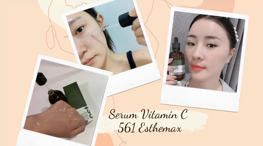 review serum vitamin c 561 esthemax mau cu