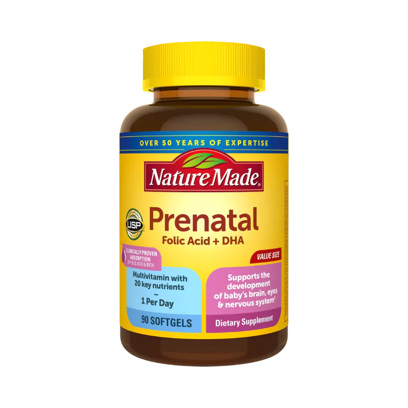 product nature made prenatal 90 1